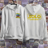 Star Wars Hoodie Vintage White Khaki Hoodie For Mens Womens Hooded Pullover Personality Streetwear