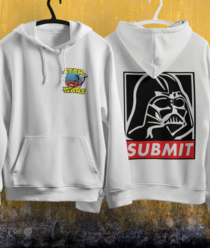 Star Wars Hoodie Vintage White Khaki Hoodie For Mens Womens Hooded Pullover Personality Streetwear