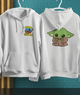 Star Wars Hoodie Vintage White Khaki Hoodie For Mens Womens Hooded Pullover Personality Streetwear