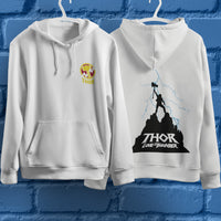 Thor Hoodie Casual Clothes Black White Khaki Hoodie Long Sleeve Hooded Pullover Personality Streetwear