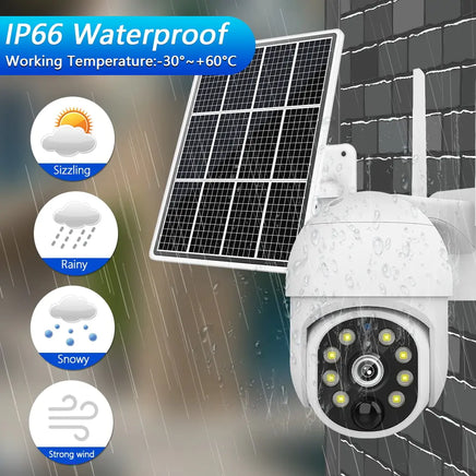 4G Solar Surveillance Camera Waterproof - Lusy Store LLC 