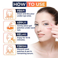 Under Eye Patches For Puffy Eyes And Dark Circles 30 Pair Eye Masks Anti Aging - Lusy Store LLC 