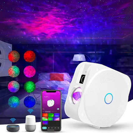 Smart Galaxy Projector: Colorful Starry Sky - Lusy Store LLC 