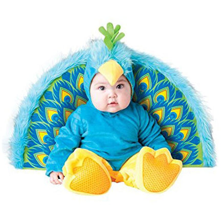 Adorable Infant Halloween Animal Cosplay Costume Set (Peacock, Giraffe, Owl, Dinosaur) - Lusy Store LLC