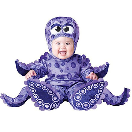 Adorable Infant Halloween Animal Cosplay Costume Set (Peacock, Giraffe, Owl, Dinosaur) - Lusy Store LLC