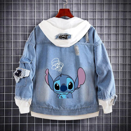 Angel Cartoon Couple Jacket - Men's and Women's Fashion Hoodie Cardigan - Lusy Store LLC