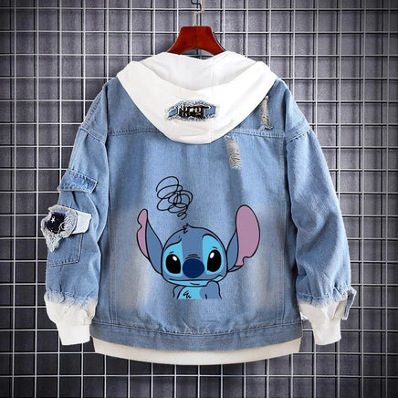 Angel Cartoon Couple Jacket - Men's and Women's Fashion Hoodie Cardigan - Lusy Store LLC