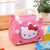 Anime Disney Lunch Box Bag - Cute Cartoon Stitch and Hello Kitty Design Perfect Gift for Children - Lusy Store LLC