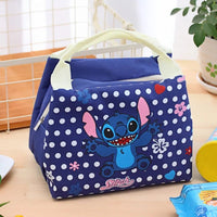 Anime Disney Lunch Box Bag - Cute Cartoon Stitch and Hello Kitty Design Perfect Gift for Children - Lusy Store LLC