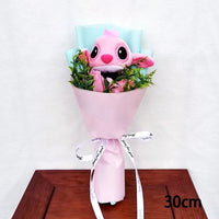 Anime Lilo and Stitch Bouquet Stuffed Plush Doll Toy for Valentine's Day, Christmas, Birthday - Lusy Store LLC