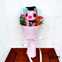 Anime Lilo and Stitch Bouquet Stuffed Plush Doll Toy for Valentine's Day, Christmas, Birthday - Lusy Store LLC