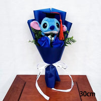 Anime Lilo and Stitch Bouquet Stuffed Plush Doll Toy for Valentine's Day, Christmas, Birthday - Lusy Store LLC