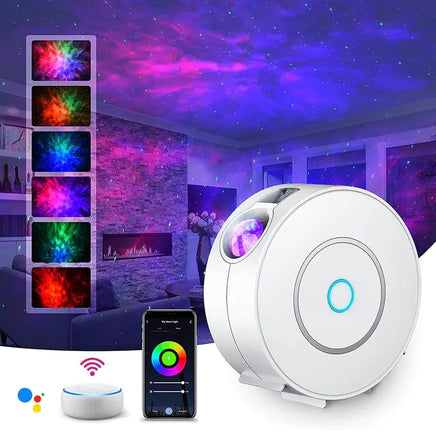 Smart Galaxy Projector: Colorful Starry Sky - Lusy Store LLC 