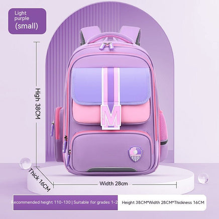 Baby Burden Relief Spine Protection Primary School Student Schoolbag Large Capacity Lightweight Children Backpack - Lusy Store LLC