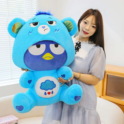 Badtz Maru Plush Hello Kitty Cinnamoroll Cute Big Size Cross - Dressing Lotso Soft Stuffed Pillow Gift - Lusy Store LLC