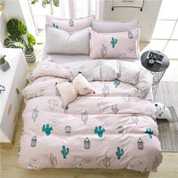 Beautiful 4 - Piece Bed Linen Set - Lusy Store LLC