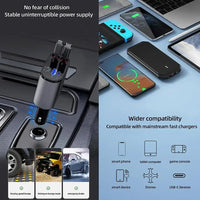 Retractable Car Charger - Lusy Store LLC 