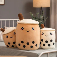 Bubble Tea Cup Plush Toy - Lusy Store LLC