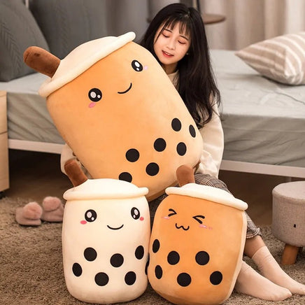 Bubble Tea Cup Plush Toy - Lusy Store LLC