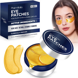 Under Eye Patches For Puffy Eyes And Dark Circles 30 Pair Eye Masks Anti Aging - Lusy Store LLC 