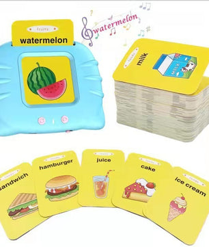 Smart English Learning Card for Kids - Interactive Early Education Tool with 224 Audiobooks