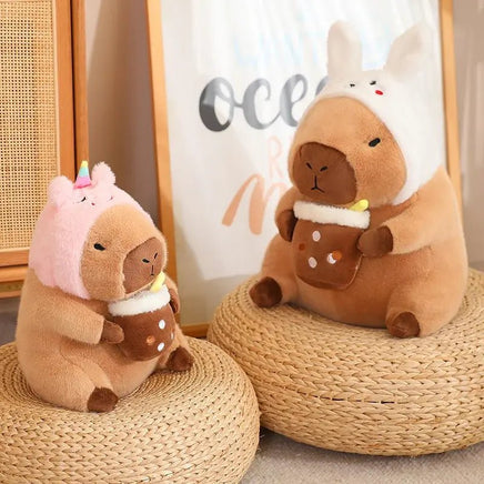 Cartoon Capybara Plush Toys - Lusy Store LLC