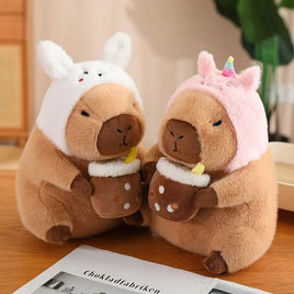 Cartoon Capybara Plush Toys - Lusy Store LLC