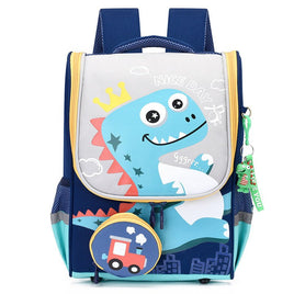 Cartoon Dinosaur Space Children's Schoolbag Backpack - Lusy Store LLC