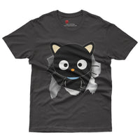 Chococat t shirt - Cute funny graphic tees - Unisex novelty cotton t shirt - Lusy Store LLC