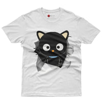 Chococat t shirt - Cute funny graphic tees - Unisex novelty cotton t shirt - Lusy Store LLC