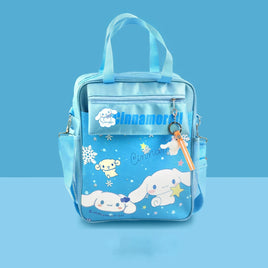 Cinnamoroll Backpack Cute Kuromi Storage Bag My Melody Pom Pom Purin Girls Lunch Bag - Lusy Store LLC