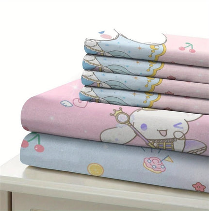 Cinnamoroll Bedding Set Soft and Comfortable Quilt Cover and Pillowcases Room Decoration - Lusy Store LLC