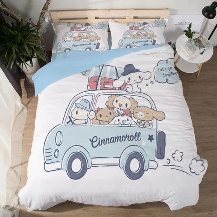 Cinnamoroll Duvet Cover Bedding Set Double Twin King Children Baby Girls Bedroom Decorations Gifts - Lusy Store LLC