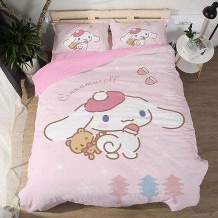 Cinnamoroll Duvet Cover Bedding Set Double Twin King Children Baby Girls Bedroom Decorations Gifts - Lusy Store LLC