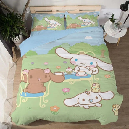 Cinnamoroll Duvet Cover Bedding Set Double Twin King Children Baby Girls Bedroom Decorations Gifts - Lusy Store LLC