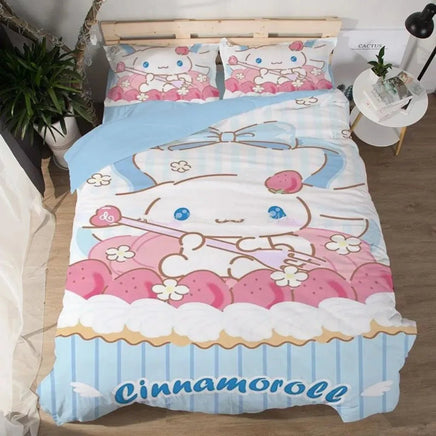 Cinnamoroll Duvet Cover Bedding Set Double Twin King Children Baby Girls Bedroom Decorations Gifts - Lusy Store LLC