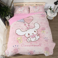 Cinnamoroll Duvet Cover Bedding Set Double Twin King Children Baby Girls Bedroom Decorations Gifts - Lusy Store LLC