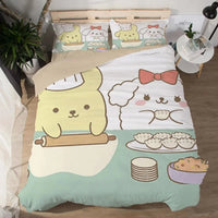 Cinnamoroll Duvet Cover Bedding Set Double Twin King Children Baby Girls Bedroom Decorations Gifts - Lusy Store LLC