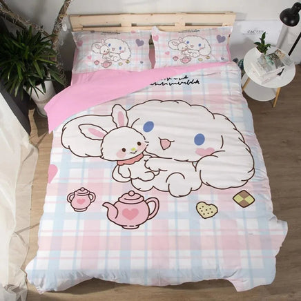 Cinnamoroll Duvet Cover Bedding Set Double Twin King Children Baby Girls Bedroom Decorations Gifts - Lusy Store LLC