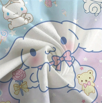 Cinnamoroll Soft Comfort Bedding Set Duvet Cover and Pillowcases for Bedroom - Lusy Store LLC