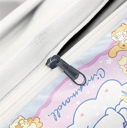 Cinnamoroll Soft Comfort Bedding Set Duvet Cover and Pillowcases for Bedroom - Lusy Store LLC