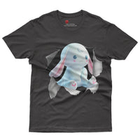 Cinnamoroll tee shirt - 3D Cute funny graphic tees - Unisex novelty cotton t shirt - Lusy Store LLC