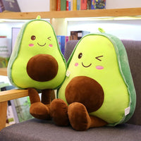 Cute 3D Avocado Stuffed Plush Toy - Lusy Store LLC