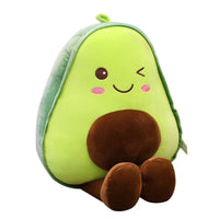 Cute 3D Avocado Stuffed Plush Toy - Lusy Store LLC