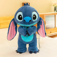 Cute Cartoon Plush Starry Station Dolls - Giant Stuffed Stitch Toys for Girls' - Lusy Store LLC