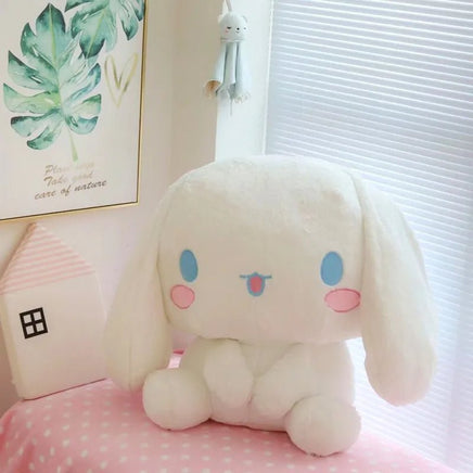 Cute Cinnamoroll Big Eared Dog Large Plush Sitting Doll Pillow Toys Children Gift - Lusy Store LLC