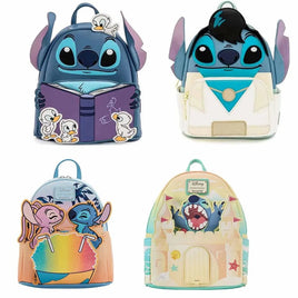 Cute Kids Character Mini Backpacks for Girls - Featuring Stitch, Baby Yoda, Lady, Alien, Sally - Lusy Store LLC