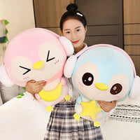 Cute Penguin Plush Doll with Headphones - 20 - 55CM - Lusy Store LLC