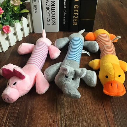 Cute Pet Squeak Sound Plush Toys - Lusy Store LLC