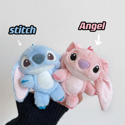 Cute Stitch Plush Toy - Lilo & Stitch Doll Angel - Stuffed Pendant Key Chain for Girls - Lusy Store LLC